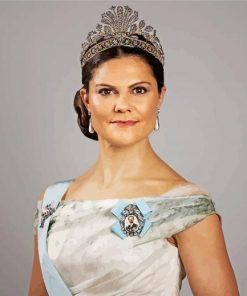 The Beautiful Crown Princess Victoria Diamond Painting