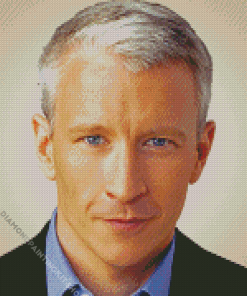 The Broadcaster Anderson Cooper Diamond Painting