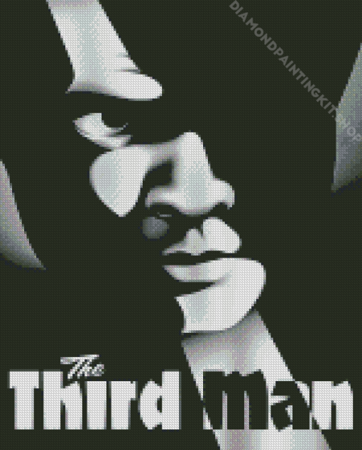 The Third Man Poster Diamond Painting