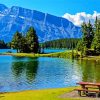 Two Jack Lake Canada Diamond Painting