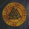 Valknut Vikings Symbol Diamond Painting