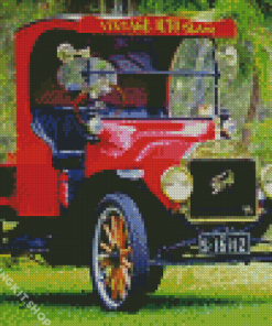 Vintage T Model Ford Diamond Painting