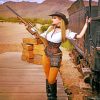 Wild West Steampunk Diamond Painting