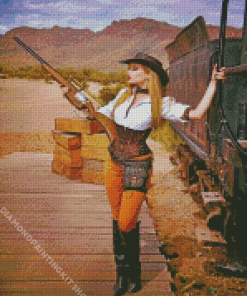 Wild West Steampunk Diamond Painting