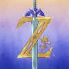 Zelda Master Sword Diamond Painting