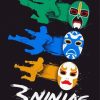 3 Ninjas Art Diamond Painting