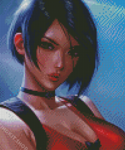 Ada Wong Resident Evil Character Diamond Painting