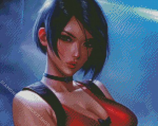 Ada Wong Resident Evil Character Diamond Painting