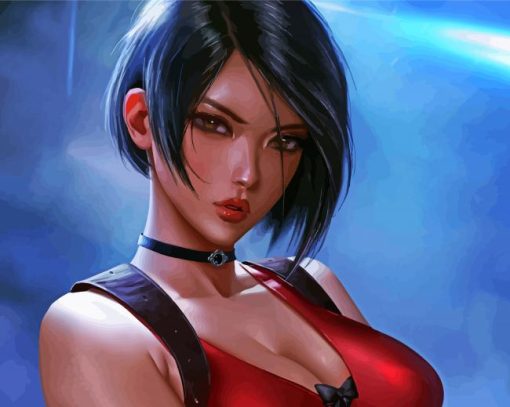 Ada Wong Resident Evil Character Diamond Painting