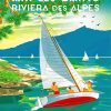 Aix Les Bains Summer Poster Diamond Painting