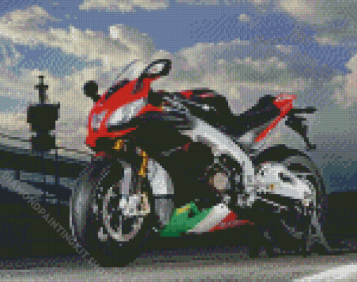 Aprilia Motorcycle Diamond Painting