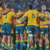 Australia National Rugby Team Diamond Painting