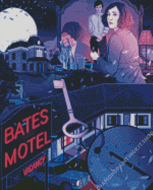 Bates Motel Diamond Painting