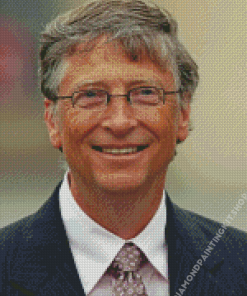 Bill Gates Diamond Painting