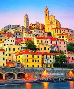 Cervo Sunset Time Diamond Painting