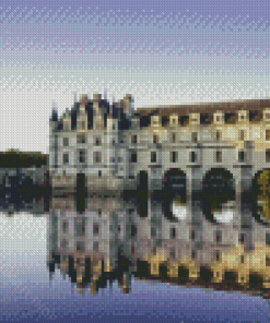 Chenonceau Castle Diamond Painting