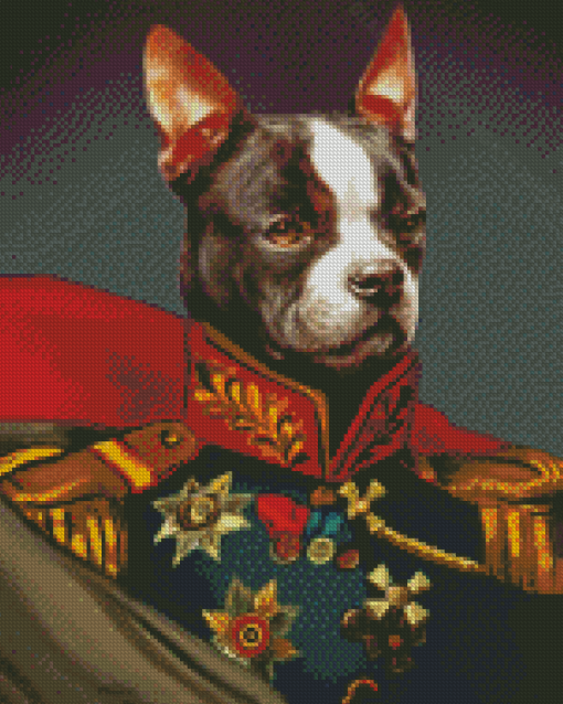 Classy Dog Diamond Painting