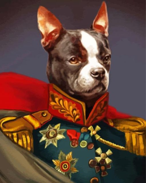 Classy Dog Diamond Painting