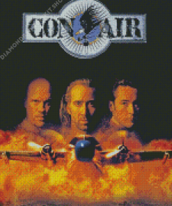 Con Air Poster Diamond Painting