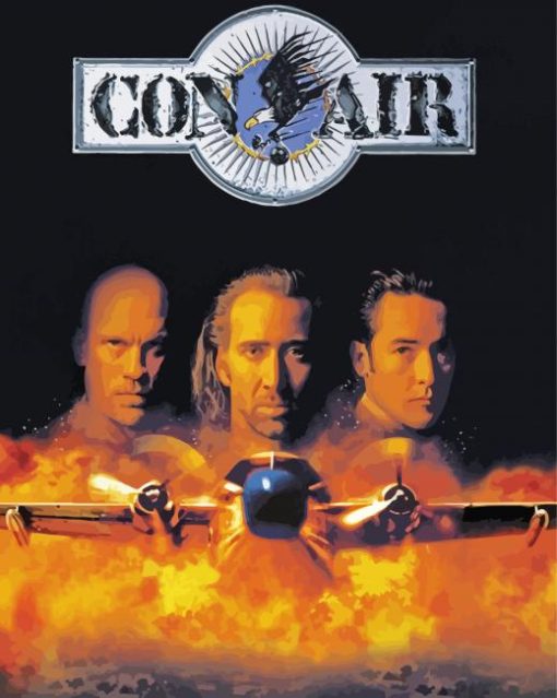 Con Air Poster Diamond Painting