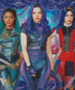 Descendants Girls Diamond Painting