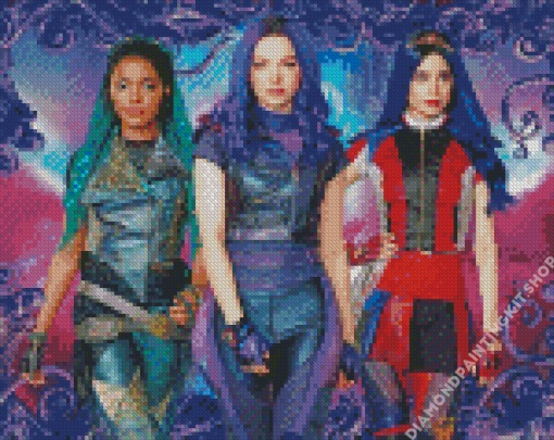 Descendants Girls Diamond Painting