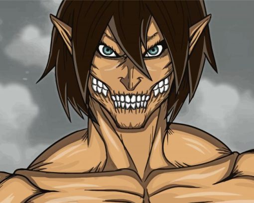 Eren Titan Form Art Diamond Painting