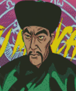 Fu Manchu Diamond Painting