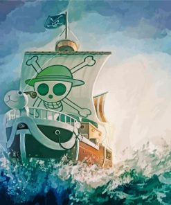 Going Merry One Piece Ship Diamond Painting