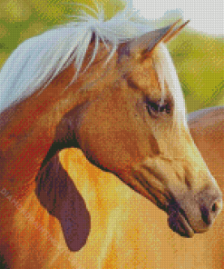 Golden Mare Horse Diamond Painting