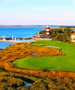 Harbour Town Golf Links Diamond Painting