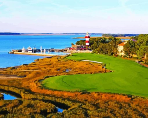 Harbour Town Golf Links Diamond Painting