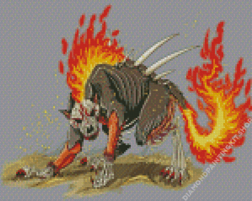 Hellhound Art Diamond Painting