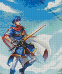 Ike Fire Emblem Game Diamond Painting