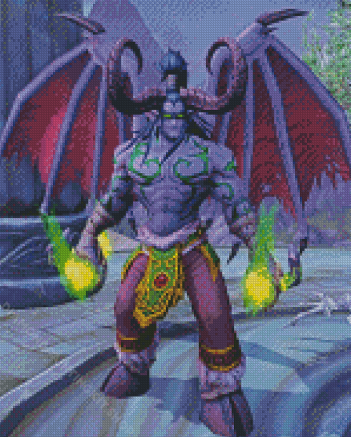 Illidan Stormrage Diamond Painting