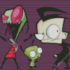 Invader Zim Animation Diamond Painting