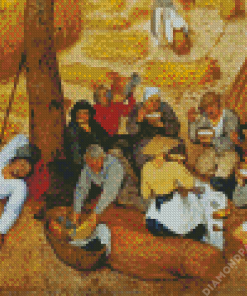 The Harvesters By Pieter Bruegel Diamond Painting