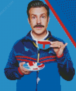 Jason Sudeikis Ted Lasso Diamond Painting