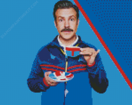 Jason Sudeikis Ted Lasso Diamond Painting