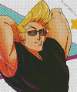 Johnny Bravo Diamond Painting