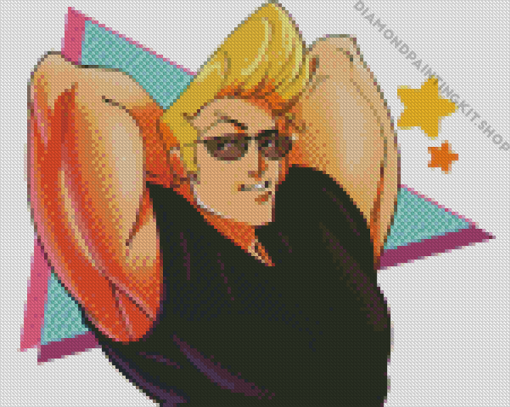 Johnny Bravo Diamond Painting