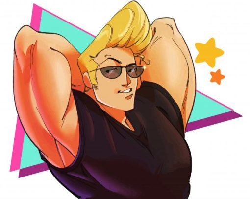 Johnny Bravo Diamond Painting