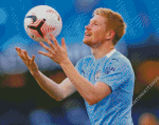 Kevin De Bruyne Man City Diamond Painting