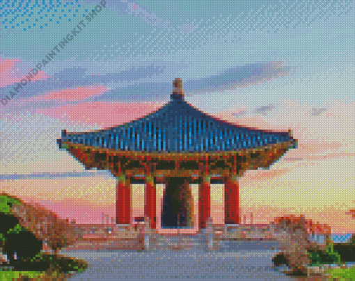 Korean Friendship Bell Diamond Painting