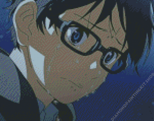 Kousei Crying Diamond Painting