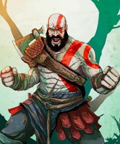 Kratos Art Diamond Painting