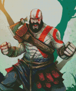 Kratos Art Diamond Painting