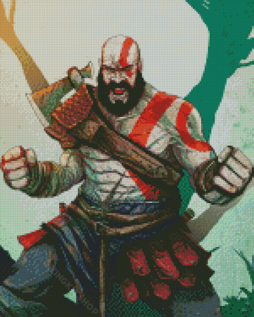 Kratos Art Diamond Painting