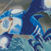 Kyogre Whale Diamond Painting