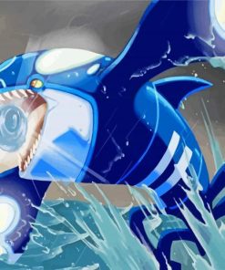 Kyogre Whale Diamond Painting